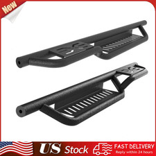 New Running Boards For 97-06 Jeep Wrangler Tj 2 Door Side Steps Nerf Bars Black