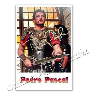 Pedro Pascal - José Pedro Balmaceda Pascal -  Autogrammfoto  / Autograph [K05]