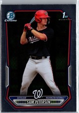 2026 Bowman Baseball Sam Petersen Chrome Prospects #BCP-122