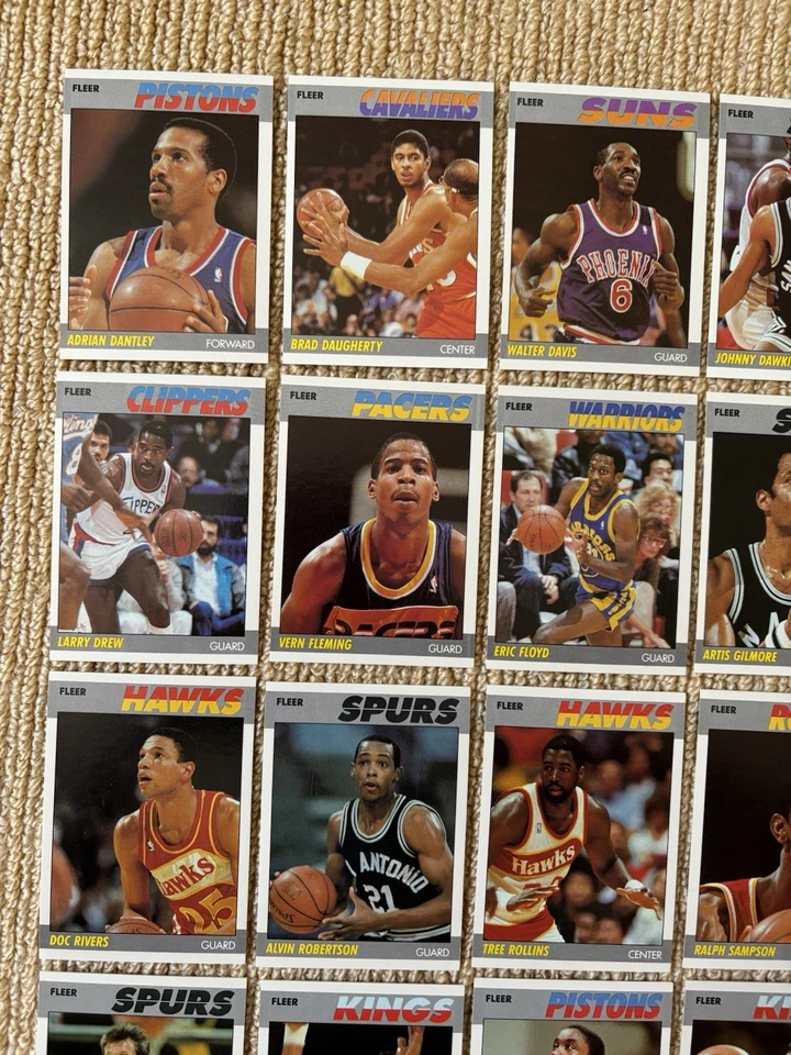 1987 FLEER Basketball Cards - Image 3 of 4