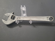 Vintage 1940's J. P. Danielson Bet'R Grip 12" Adjustable Wrench 3/4" Broached