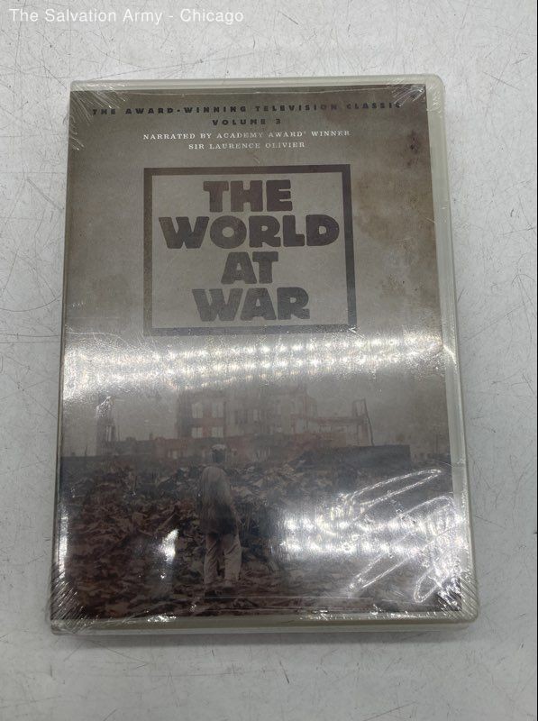 A&E The World At War Volume 3 Documentary Laurence Olivier DVD Set