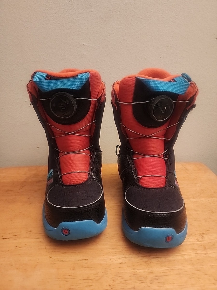 Burton Grom Boa Kids/Youth Snowboard Boots 13c | eBay