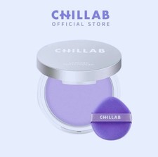 2X CHILLAB Lavender Matte Powder Oil Control Sweat Proof Blurring Colorless 10g.
