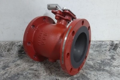Keckley BVF1RF2RCSRGSL-600 6 In Connection Manual Two-Way Ball Valve