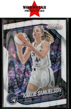 2025 Panini Prizm WNBA White Seismic Prizms Karlie Samuelson #102 Minnesota Lynx