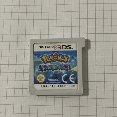 Nintendo 3DS Pokemon: Alpha Saphir, Gebraucht, Modul, 2014