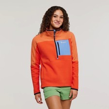 NWT Women's Cotopaxi Abrazo Half Zip Fleece Jacket Nectar Canyon Sz S