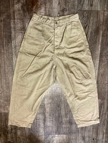 USED KAPITAL SAROUEL BALLOON CARGO PANTS, BEIGE ACCEPTABLE