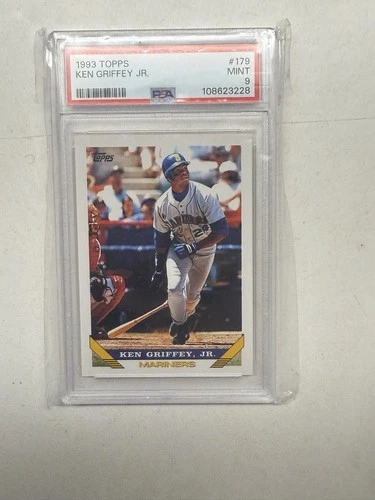 1993 Topps #179 Ken Griffey Jr. Seattle Mariners PSA 9 MINT - Hall of Fame Icon!