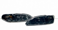 Fit 1994-1998 Ford Mustang 1pc Style Headlights Corner Signal Lamps Leftright