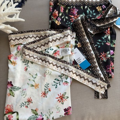 *NWT* Two  Brand New H&M Wrap Beach Sarongs Featured In Vogue !