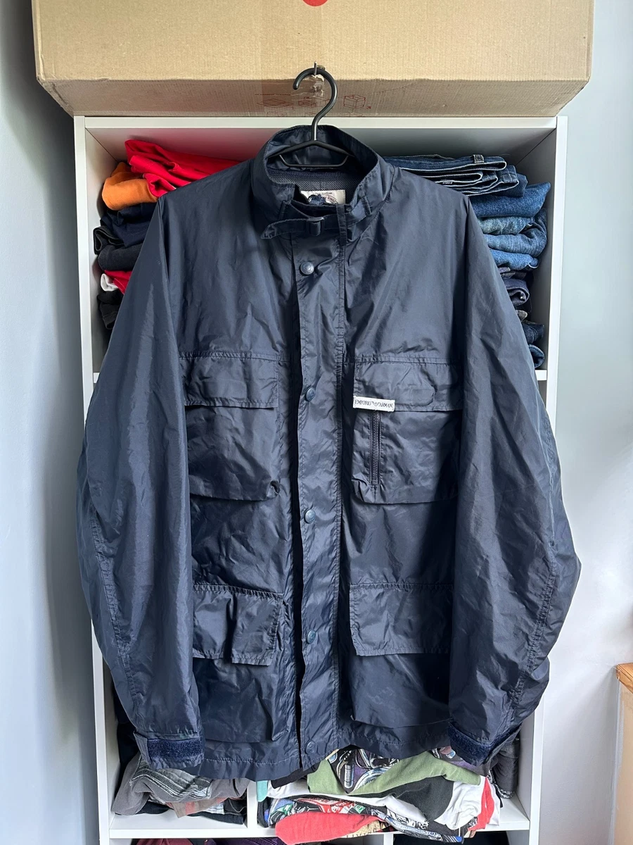 GiorgioARMANI　80s90s サイズ50 Armani Jeans Blue Coats, Jackets & Vests for Men for Sale | Shop