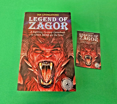 Legend of Zagor ***Nr MINT SPECIAL EDITION!!*** Wizard Fighting Fantasy #1