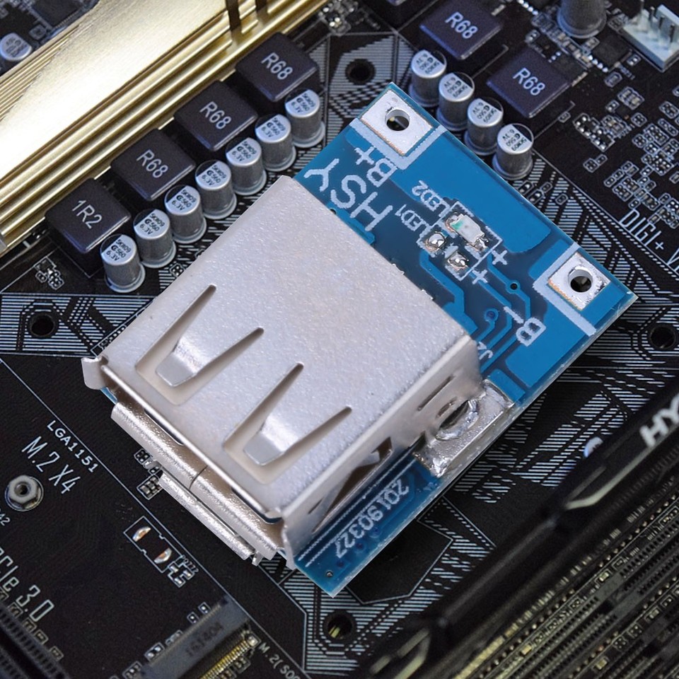 5V Boost Power Supply Module With Protection For Lithium Battery ...