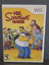 The Simpsons Nintendo Wii Game