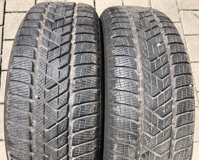 2 x 215/65R17 99H Winterreifen Pirelli Scorpion Winter 6mm 2016 Seal Freihaus