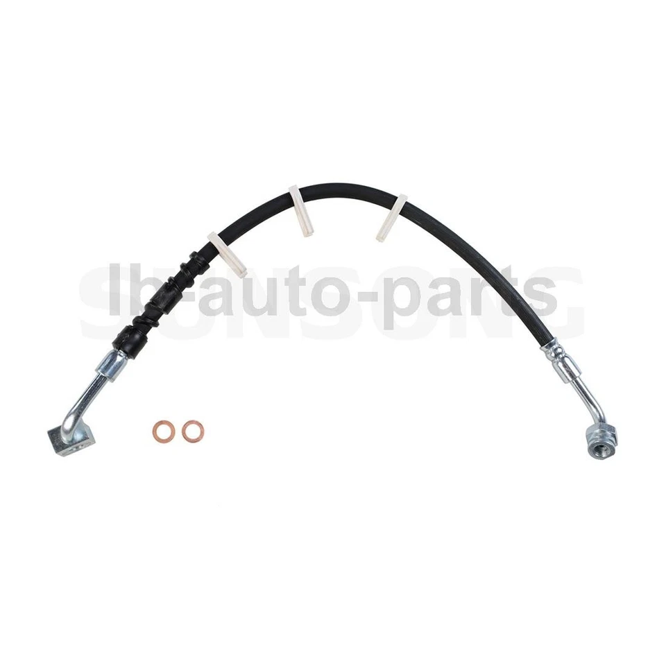 Manguera de freno delantera trasera Sunsong 4 piezas para Ford E-350 Club Wagon 2003-2005 5,4 L Foto 3 de 4