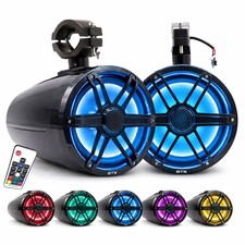 STX Audio STX65MTB 6.5-Inch Marine Wakeboard Tower Speaker 600W RGB LED