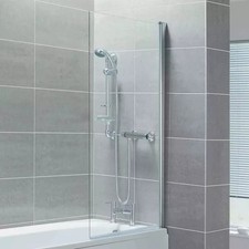 Travis Perkins Single Panel Bath Screen 1400 x 750mm (323613) RRP £206