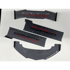 Stp1186bk Body Kit For Corvette C8 Black