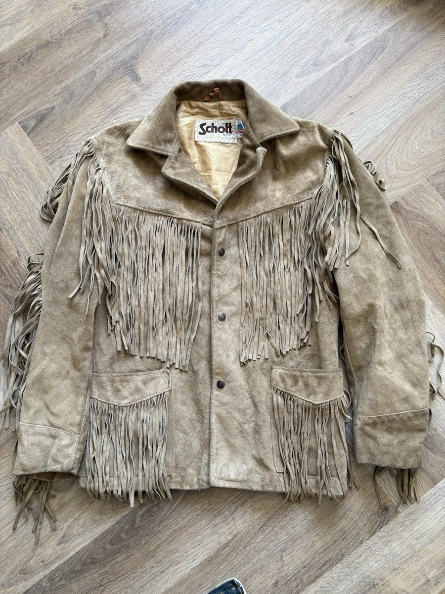 Schott WESTERN ブラウンジャケット サイズ40 Schott｜NEWBIE SUEDE LEATHER JACKET/ニュービースウェード レザー