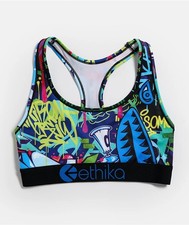 Ethika Sports Bra BRM Ascended Girls Large 10/12 Compression Spandex