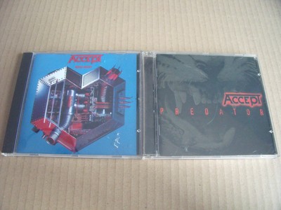 2 x Accept - Metal Heart + Predator