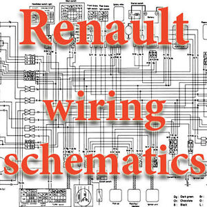 RENAULT DACIA WIRING DIAGRAMS SCHEMATICS ELECTRIC | eBay