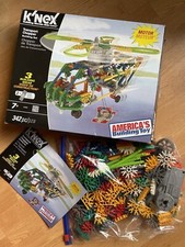K’nex Transport Chopper building set Motorised Helicopter 11413