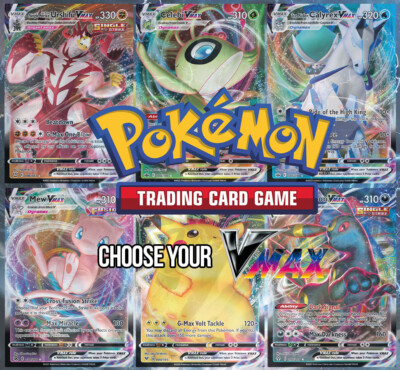Pokemon TCG SWSH Set | Choose Your VMAX Card | Ultra Rare Holo | Near Mint