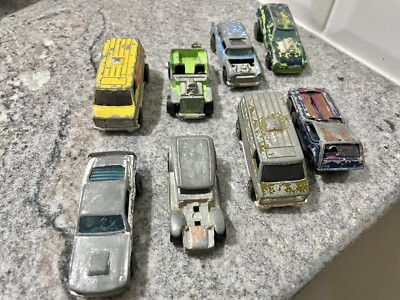Lot of 8 Vintage Redline Hot Wheels Toy Cars