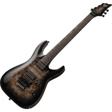 ESP LTD H-1001FR Black Natural Burst Electric Guitar - LH1001FRBPBLKNB