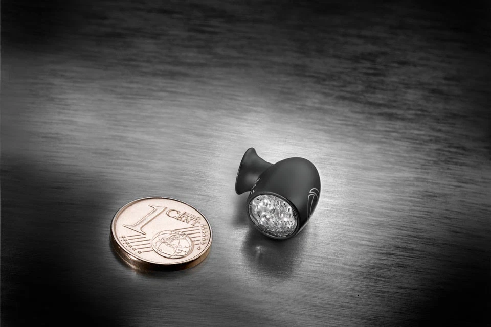 Kellermann Bullet Atto DF Rück-Bremslicht Blinker schwarz Glas 3in1 LED Mini - Bild 3 von 4