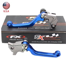 For Yamaha YZ80 YZ85 TTR 230 2003-2013 2014 KLX250 RM125 CNC Brake Clutch Levers