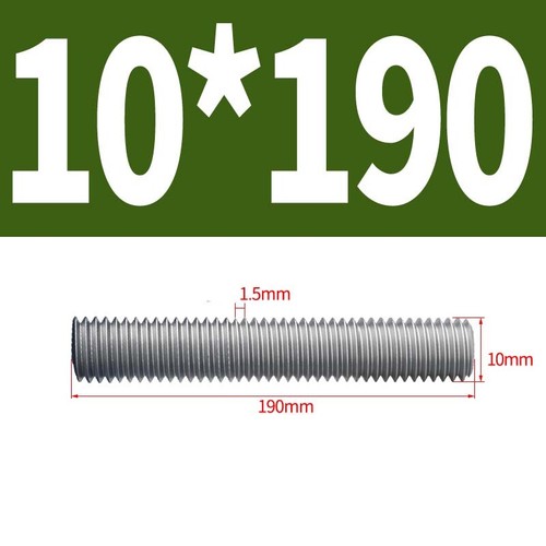 A2 Stainless Steel Threaded Rod Full Thread Studding Bar M10 M12 M14 M16 M18 M20 - Picture 29 of 133