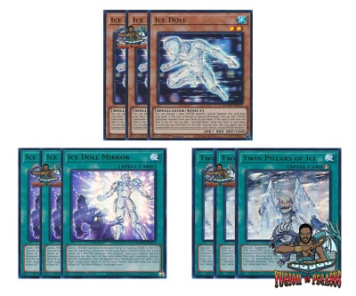 Yugioh! Twin Pillars of Ice Doll Mirror Deck BLMM Ultra Rare 1st Ed NM |  eBay