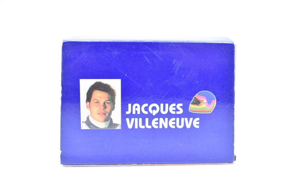 modellino casco FORMULA 1 JAQUES VILLENEUVE 1:8 modellismo helmet minichamps - Immagine 3 di 4