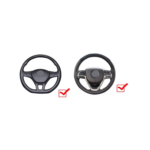 15" Car Steering Wheel Cover Breathable Leather Anti-slip Cover Accessories - Picture 4 of 6