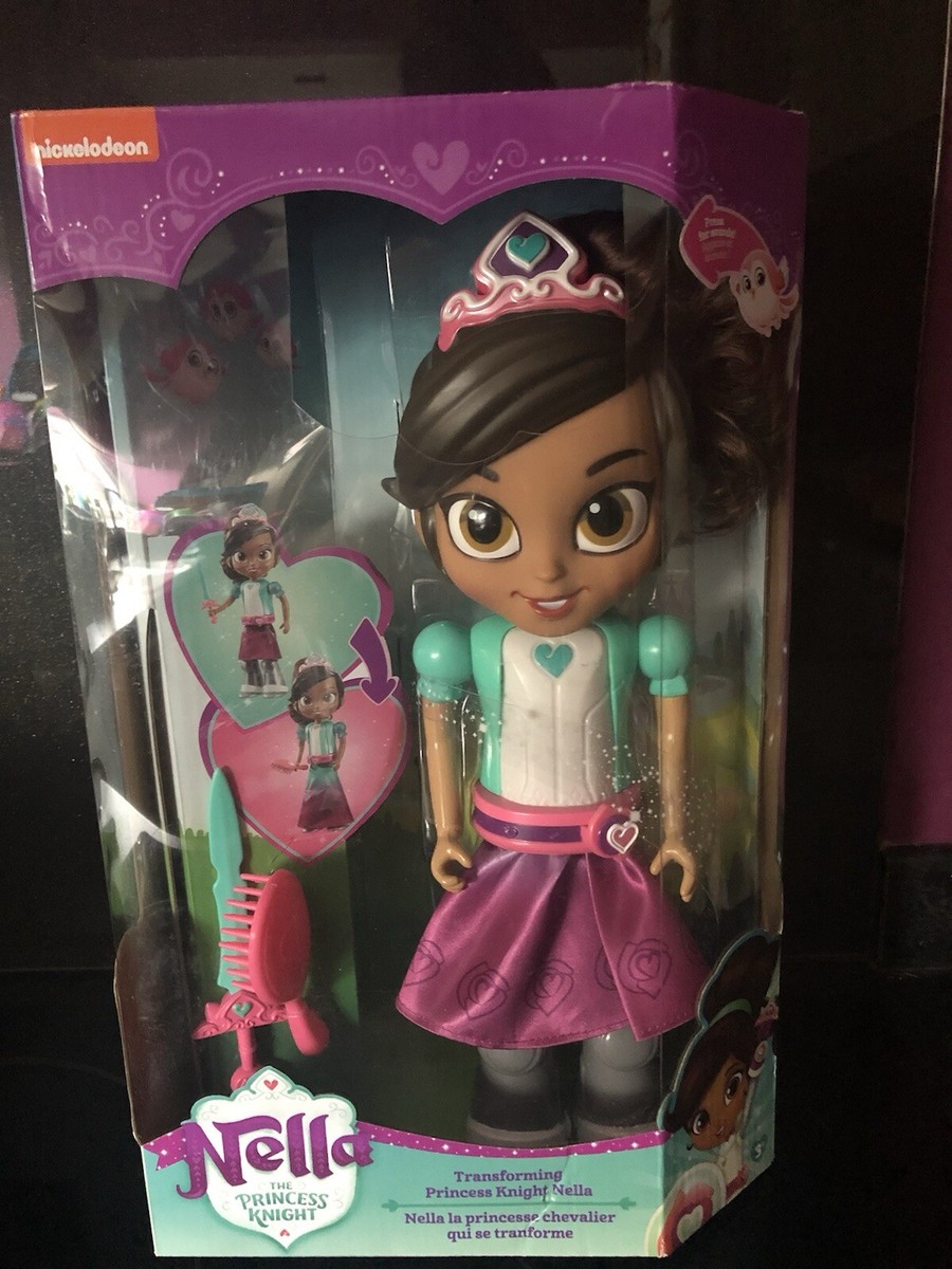 Nickelodeon Nella The Princess Knight Transforming Doll With Sounds