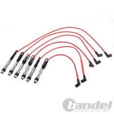 Bremi Set Câbles D'Allumage Rouge pour VW Golf 3 Corrado VR6 2.8 2.9 AAA Avec