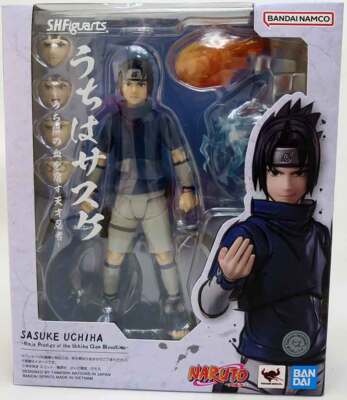 パーツ SASUKE Naruto 6 Inch Action Figure S.H. Figuarts - Ninja Prodigy Sasuke