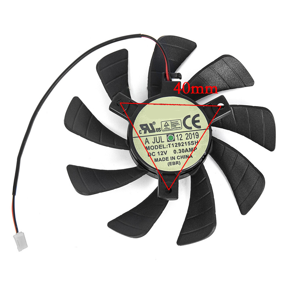 85mm For ZOTAC GTX 1050 GeForce GTX 1050 Ti Mini Graphics Cooling