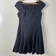Loft Scoop Neck Black Dress Size 2