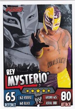 2011 Topps WWE Rey Mysterio Slam Attax Rumble...