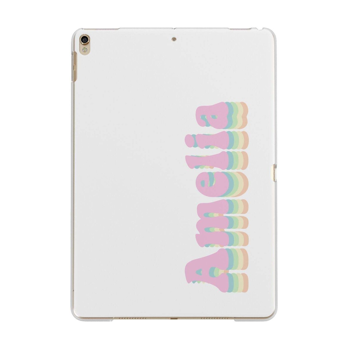 Dyefor Personalised Name Ipad Case Personalised Cutout Name Heart