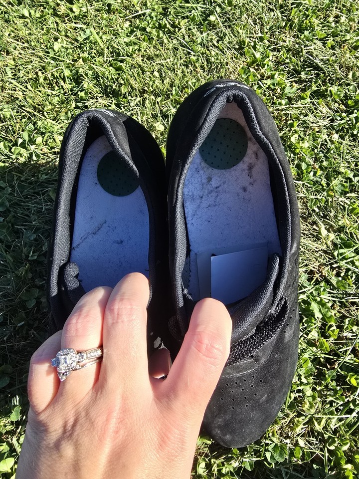 SAS Free Time Black Suede Sneakers Walking Shoes Women's Size 8.5 WW eBay