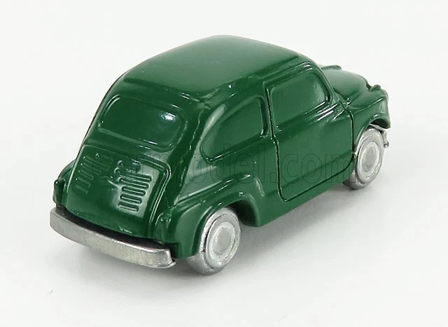 MODELLINO AUTO STATICO FIAT 600 1955 VERDE OFFICINA 942 MODELLISMO scala 1/76 - Immagine 4 di 4
