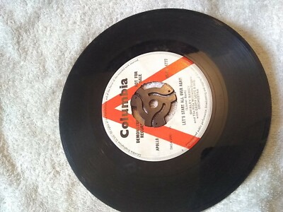 SINGLE SHIRLEY BASSEY TONIGHT LETS START ALL OVER AGAIN DEMONSTRATER
