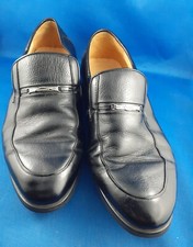 Crocodile Brand Dress Shoe black leather mens B1379266 255mm 2.5 measures 11in